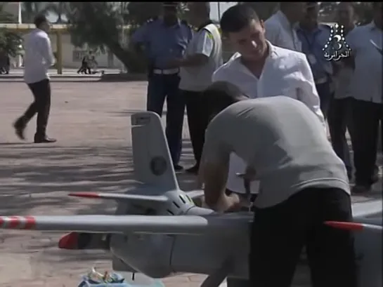 The first unmanned aircraft in the Arab world ( Al fajer L-10 )أول طائرة بدون طيار