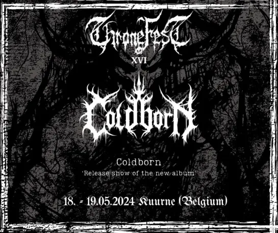 Coldborn - live at Kubox, Kuurne, Belgium ( Full Set ) 19.05.2024