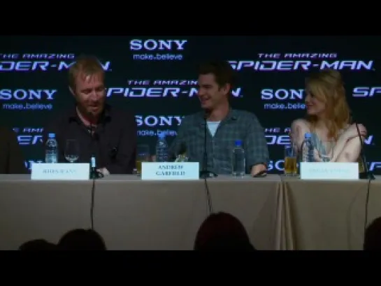 The Amazing Spider-Man- Press Conference - Rhys Ifans