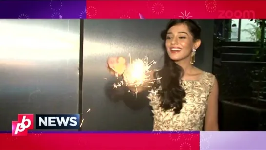 Amrita Rao celebrates Diwali with zoom _ Bollywood News