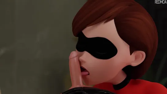 [Redmoa] Helen Parr - Blowjob | Хелен Парр - Минет