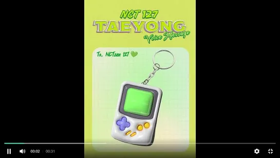 Video by TAEYONG • 태용 › NCT