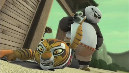 Kung Fu Panda Po being Better than Tigress