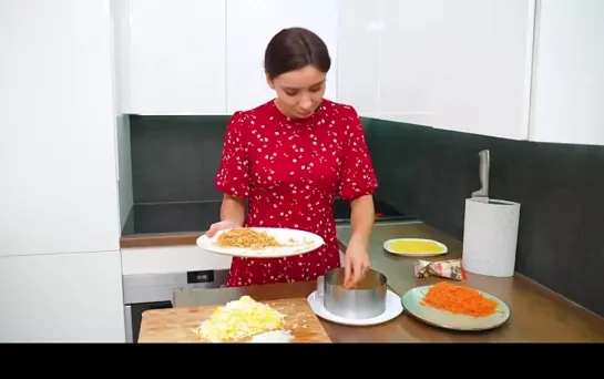 Очень вкусный легкий Французский салат