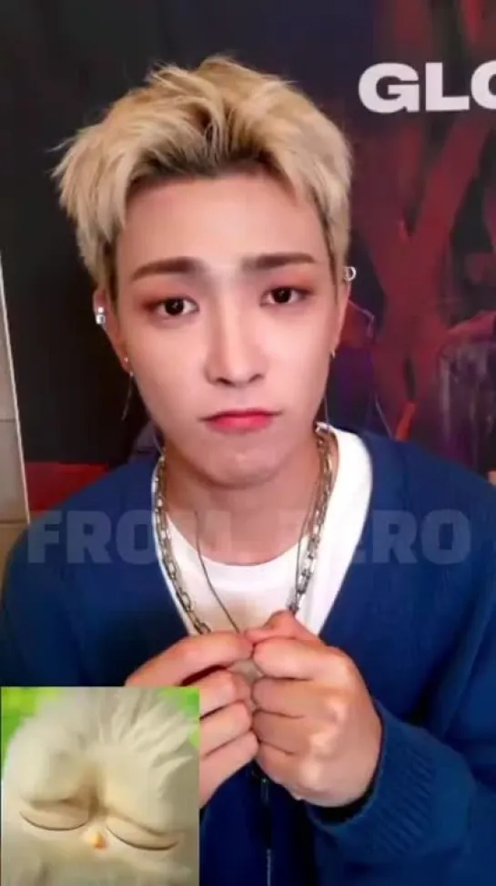 hongjoong imitating samantha from angry birds he is so cute -.mp4