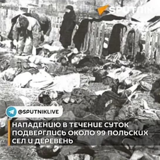 Только за один этот день украинские националисты убили 8 тысяч поляков