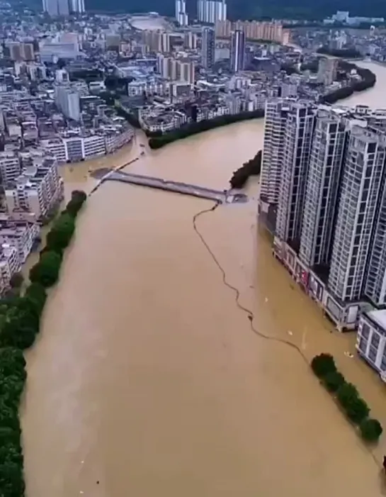 ️ En la ciudad china de Shenzhen, situada en la provincia meridional de Guangdong, se anunció la máxima alerta roja debido a las