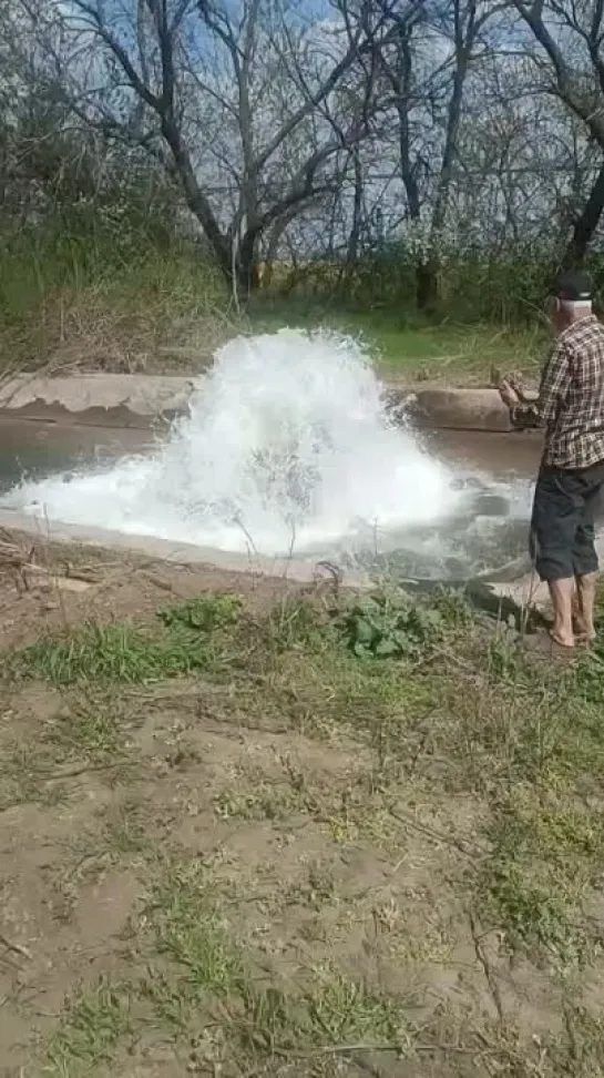 ️На видео — запуск воды на Головной насосной станции в Чобручах. На ней завершили капитальный ремонт