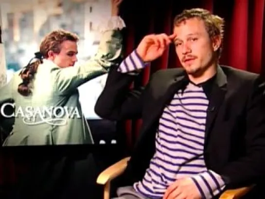 Heath Ledger Хит Леджер [Casanova] Казанова Interview Интервью