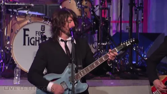 Foo Fighters - Big Me (Live on Letterman) '2011