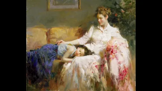 Pino Daeni женский образ