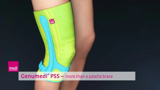 Genumedi® PSS – medi’s new knee support for jumper’s knee