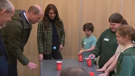 Prince and Princess Of Wales Visit Inverness Go-Kart Trac