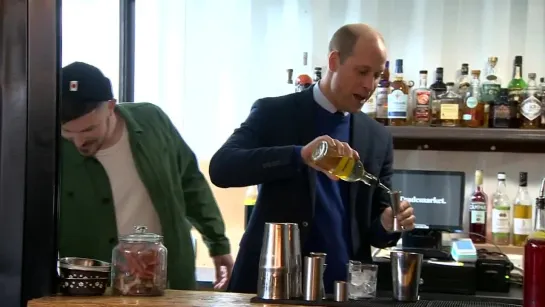 William and Kate at Carrickfergus