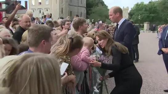 William, Kate, Harry and Meghan Reunite for Windsor Walkabout