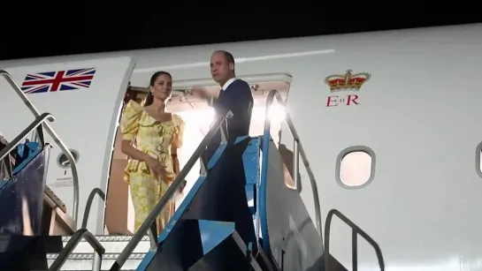 Duke and Duchess of Cambridge Leave Bahamas