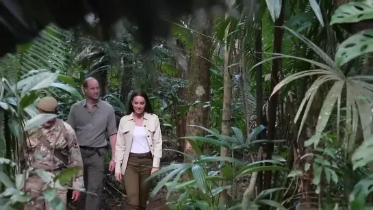 Will and Kate in Belize Jungle