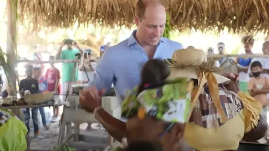 William and Kate Dance Away with Belize Locals