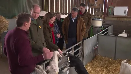 Kate and William Show Off Their Farming Skills