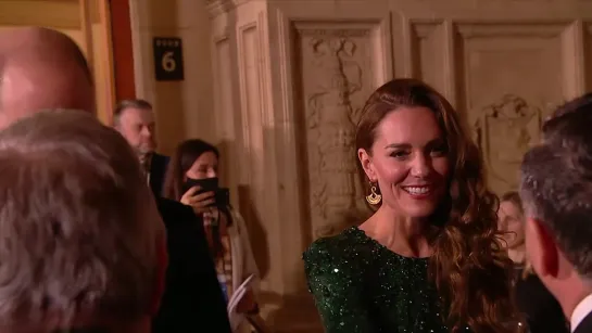 William and Kate Attend the 2021 Royal Variety Performance