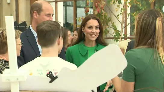 The Duke And Duchess Of Cambridge Take Part In A Generation Earthshot Event At Kew Gardens