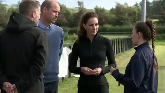 William and Kate See Sport Uniting Communities