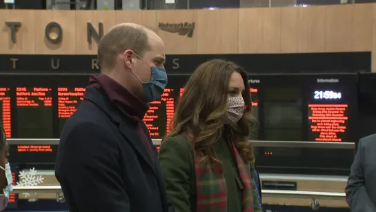 The Duke and Duchess of Cambridge departed on the #royaltraintour