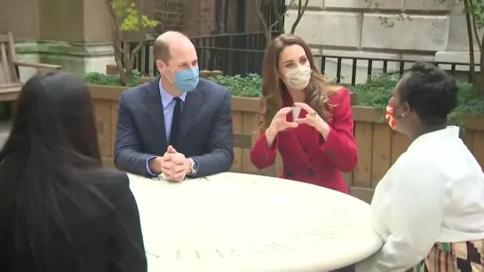 William and Kate Meet Frontline Workers at St Barts Hospital