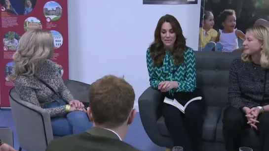 The Duchess of Cambridge shares adorable moments with kids at @thinktankmuseum in Birmingham.