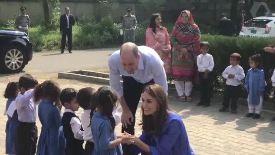 First stop of the RoyalVisitPakistan