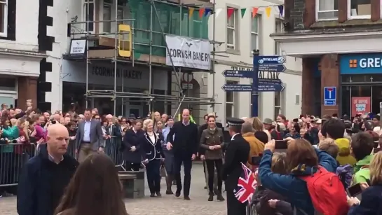 William and Kate have arrived in Keswick