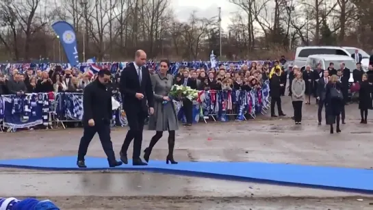 Prince William and Kate arrive