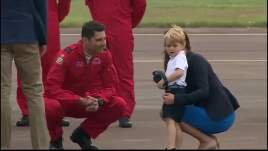 Военно-воздушное шоу "Air Tattoo" на базе RAF Fairford в Глостершире.