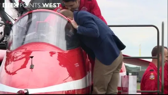 Военно-воздушное шоу "Air Tattoo" на базе RAF Fairford в Глостершире.