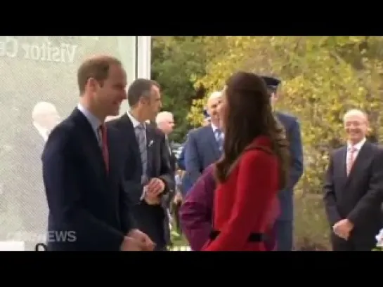 Cambridges cut the ribbon at Botanic Garden