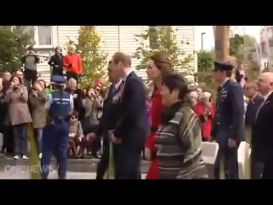 Royals welcomed in Christchurch!