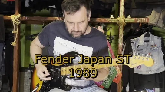 Fender Stratocaster "89 🎸Japan. Обзор Антон Бовин.