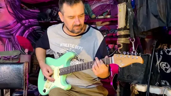 Умная Электрогитара 🎸 Mooer gtrs S800 green