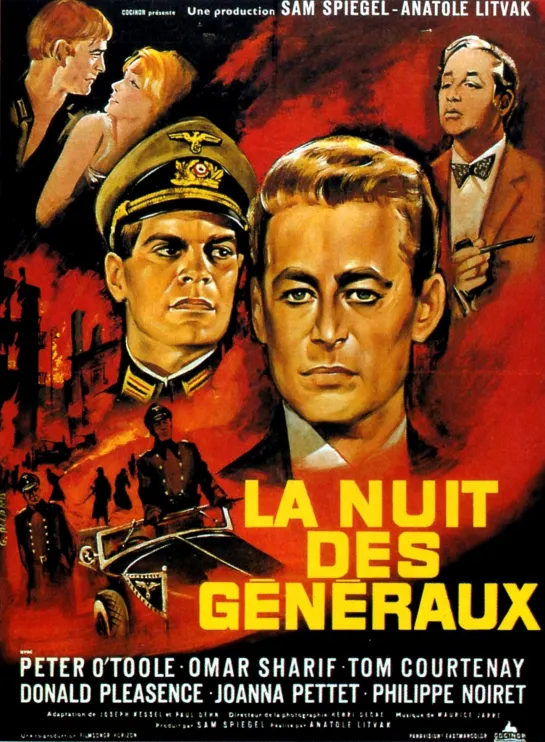 La Nuit des généraux       - 1966  -  /    ( Policier, Thriller )