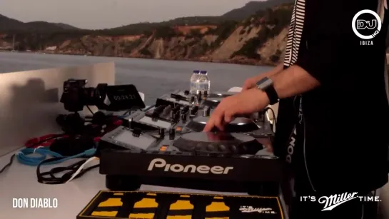 Don Diablo @ Ibiza - boat