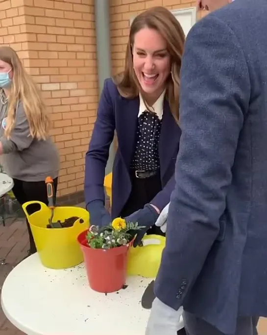 The Duke of Cambridge and The Duchess of Cambridge visited the Way Youth Zone