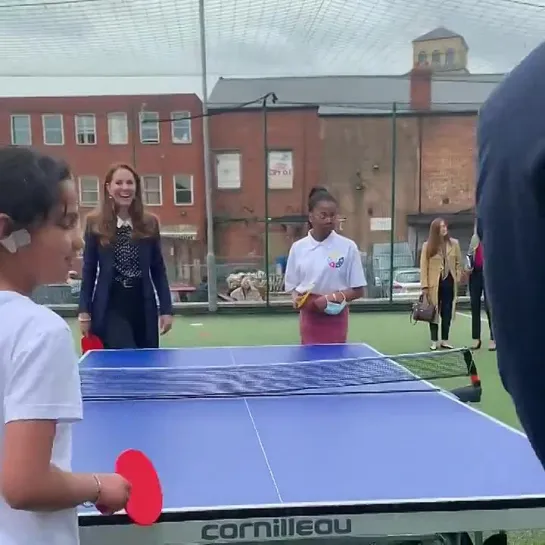 The Duke of Cambridge and The Duchess of Cambridge visited the Way Youth Zone