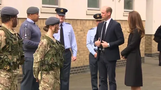 The Duke and Duchess of Cambridge have just visited 282 East Ham Squadron Air Training Corps