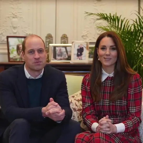 The Duke and Duchess of Cambridge have sent a message to staff at NHS Tayside