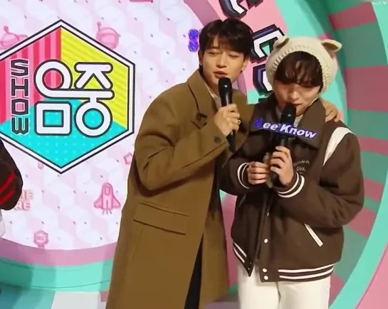 Minho (SHINee) & Lee Know (Stray Kids) on Music Core