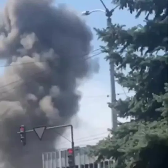 Facilities of the Kharkov Tank Plant were hit as a result of a missile attack