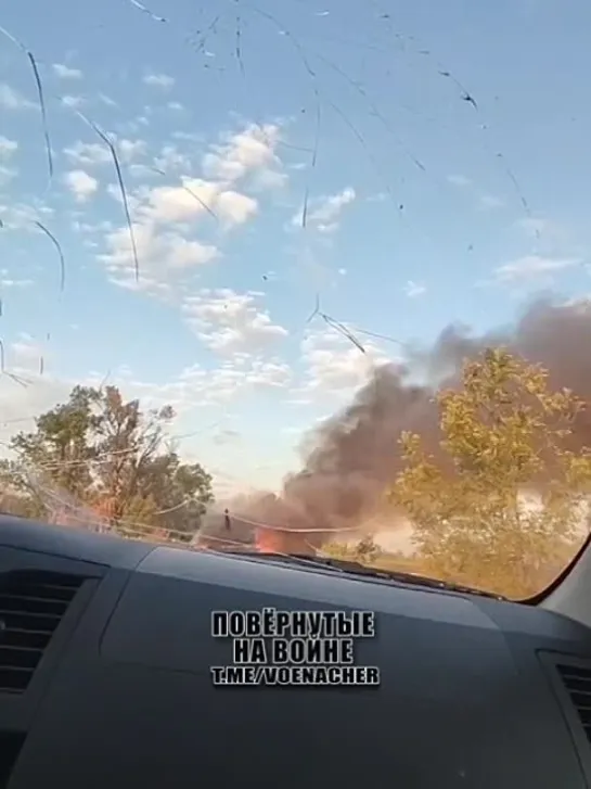 ️  ️Another Abrams tank destroyed in the Pokrovsky direction ️  ️