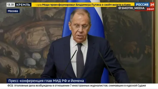 «Играют с огнем»: Лавров прокомментировал возможное применение Украиной западных ракет для ударов вглубь России. Главные заявлен