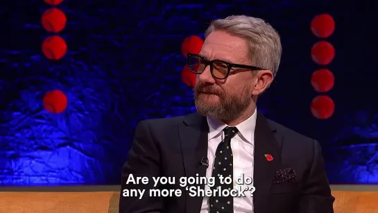 Martin Freeman Says The Door Is Never Shut On Sherlock _ The Jonathan Ross Show