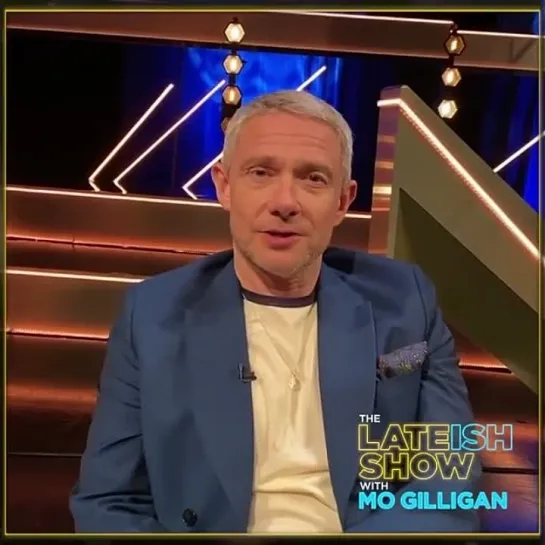 Martin Freeman on The Late Show WIth Mo Gilligan 30-07-21